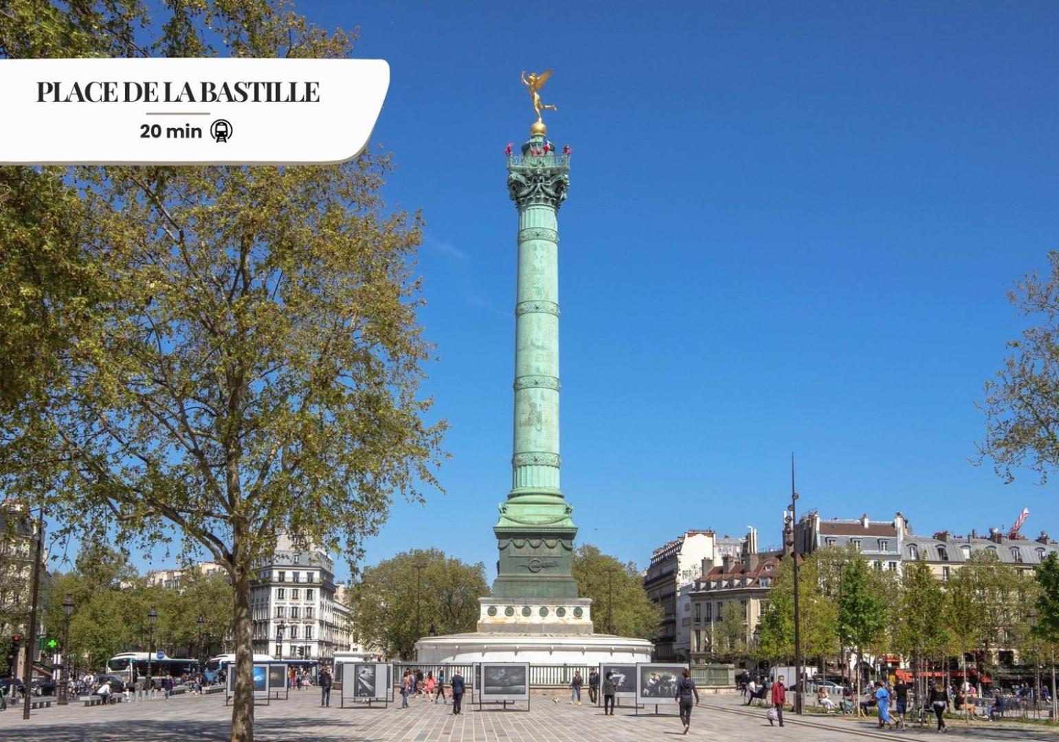 158 Suite Jeremy - Superbe Appartement A Paris Exterior foto